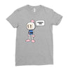 bummer, man Ladies Fitted T-Shirt