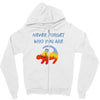 never forget Zipper Hoodie