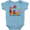 Hallowentown Lock Shock And Barrell Baby Bodysuit
