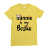 Minnie is my Bestie Ladies Fitted T-Shirt