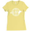 bitcoin' logo Ladies Fitted T-Shirt