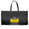 Under Construction Personalize Baby Weekender Totes