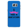 i mustache you a question pink mustache Samsung Galaxy S7