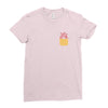 Heart Pocket Ladies Fitted T-Shirt