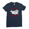 seal of approval Ladies Fitted T-Shirt
