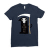 one scythe fits all Ladies Fitted T-Shirt