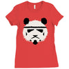 panda trooper Ladies Fitted T-Shirt