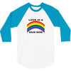 love is a rainbow 3/4 Sleeve Shirt