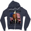 Honor Those Who Place Their Life On The Line Zipper Hoodie