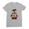 Wall-E Friends Groot Ladies Fitted T-Shirt
