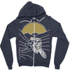 mountain biker Zipper Hoodie