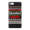 santa only comes once a year gramma is always here to cheer iPhone 7 Case