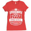 Made In 1997 And Still Awesome Ladies Fitted T-Shirt