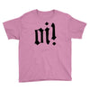 oi punk rock top long sleeve Youth Tee