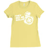 they see me rollin they hatin Ladies Fitted T-Shirt