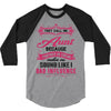 They Call Me Aunt Partner in Crime 3/4 Sleeve Shirt