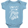 Love You To The Moon And Back Baby Bodysuit