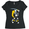 zero splatter clearance Women's Triblend Scoop T-shirt
