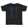sketch of piston Toddler T-shirt