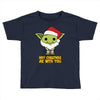 may cristmas be with you yoda Toddler T-shirt