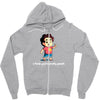 you're pretty great Zipper Hoodie