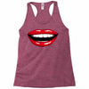 lips red Racerback Tank