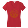 demented are go band logo screen printed Women's V-Neck T-Shirt