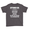 Super September Girl Youth Tee