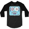 reel to reel 3/4 Sleeve Shirt