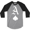 ace of spades (2) 3/4 Sleeve Shirt
