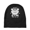 sloth's gym Baby Beanies