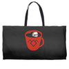 black coffee Weekender Totes