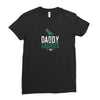 Daddy Saurus Ladies Fitted T-Shirt
