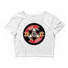 eye led Crop Top