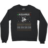 aquarius christmas ugly sweater Crewneck Sweatshirt