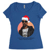 i was the nizzle before chrismizzle and all through the hizzle Women's Triblend Scoop T-shirt