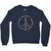 peace in our time vectorized Crewneck Sweatshirt