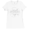 moar! Ladies Fitted T-Shirt