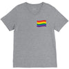 Rainbow Flag V-Neck Tee