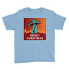 i want to believe santa parody Youth Tee