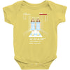 all play and no work Baby Bodysuit
