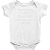 husbands wives joke Baby Onesie