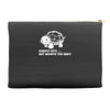 always late worth wait funny turtle tee Accessory Pouches