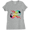 infinity soccer Ladies Fitted T-Shirt