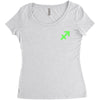 sagittarius pocket Women's Triblend Scoop T-shirt
