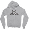 groom Zipper Hoodie