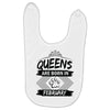 Queens Are Born In February Baby Bibs