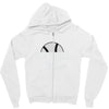 softball mom sequins Zipper Hoodie