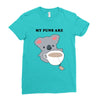 My Puns Are Ladies Fitted T-Shirt