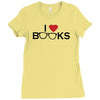 i love books Ladies Fitted T-Shirt